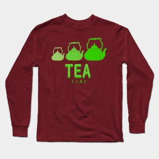 Tea time Long Sleeve T-Shirt